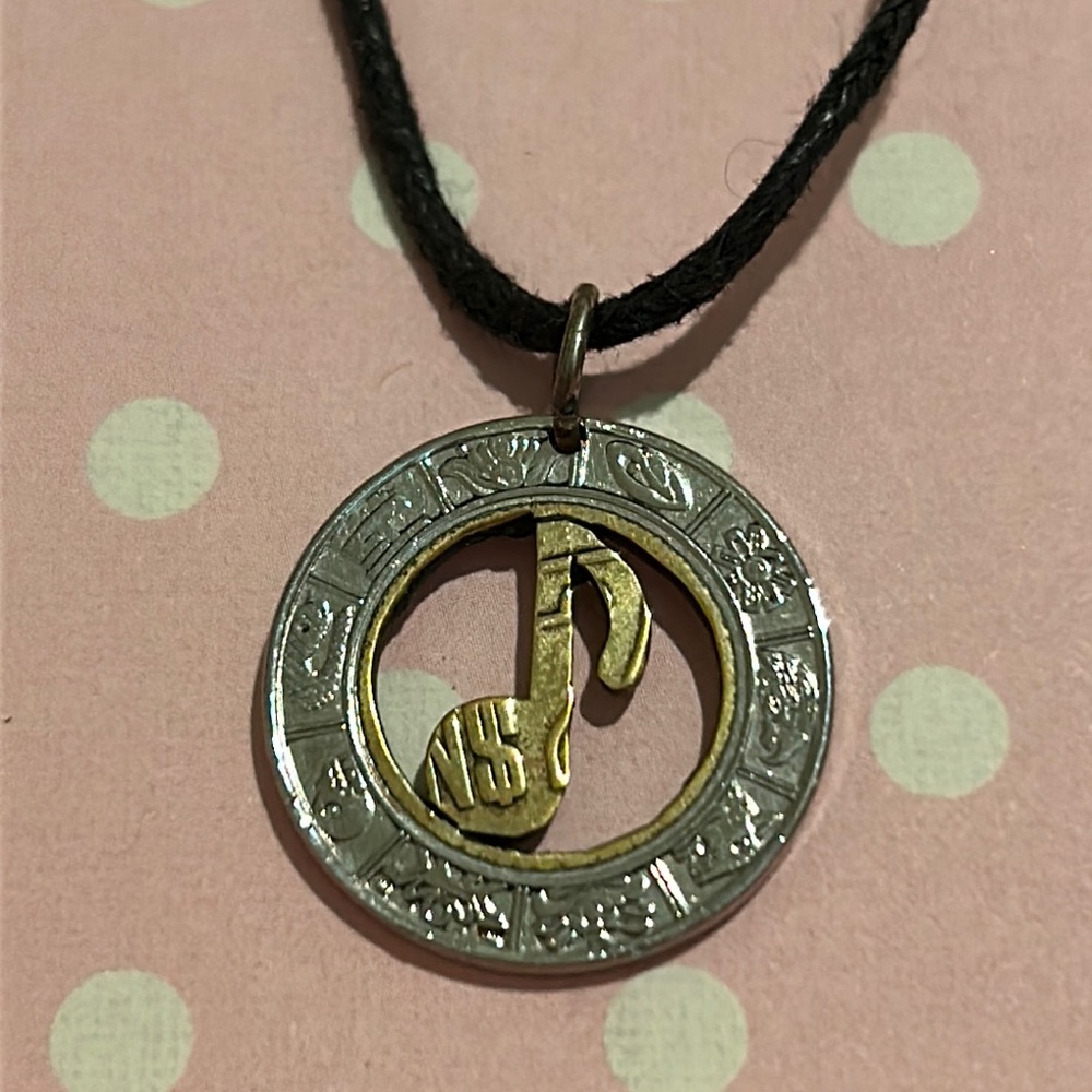 Music Note Necklace